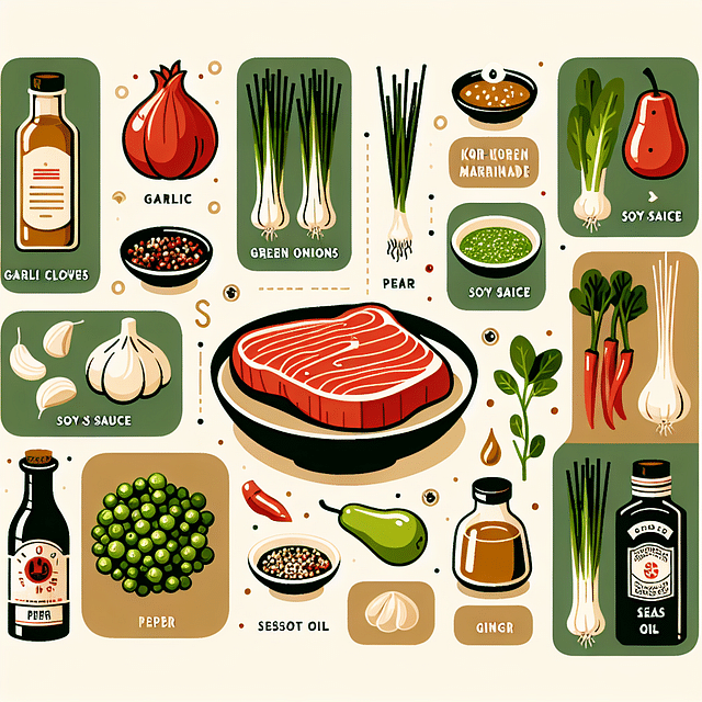 healthy marinade ingredients for Korean BBQ